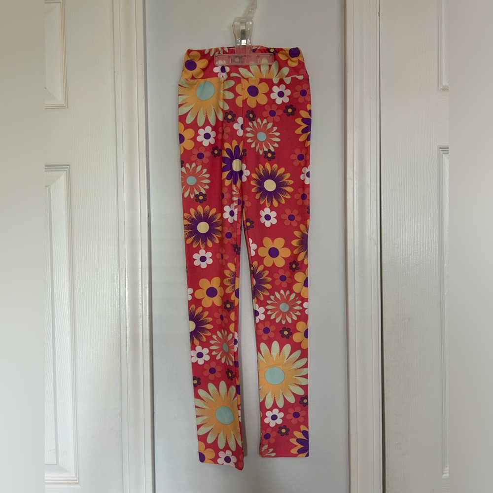 LuLaRoe Kids Floral Leggings